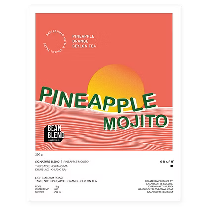 GRAPH |SIGNATURE BLEND - COCKTAIL PARTY SET - PINEAPPLE MOJIT