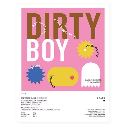 GRAPH | SIGNATURE BLEND - DARK TONE SET - DIRTY BOY